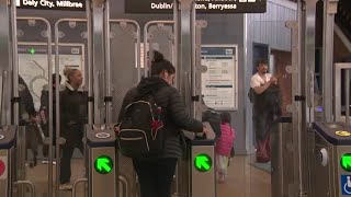 Will BARTs new 7foot gates help prevent fare evasion [upl. by Namas350]