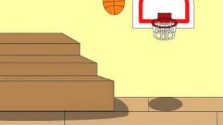 Flash Animation  Basketball Bounce [upl. by Anitnauq753]