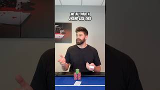 I wonder what he has… 🤣😭 fyp comedy skit poker texasholdem gambling casino sethypoker [upl. by Rimidalg]