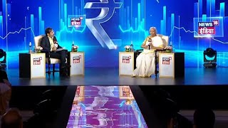 Smt Nirmala Sitharamans interaction with Shri Rahul Joshi at News18 India Chaupal in New Delhi [upl. by Llerref236]