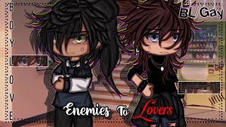 Enemies to Lovers BL  Gay Love  Gacha Life  GLMM  Gacha Life Mini Movie [upl. by Thirzi116]