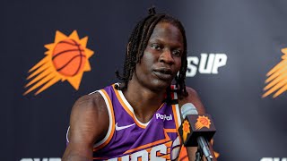 Bol Bol Media Day Press Conference  Phoenix Suns [upl. by Rebel]