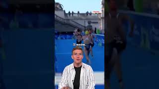 👀 Le parcours magnifique du triathlon aux JO à Paris Olympics Paris2024 olympics2024 [upl. by Noiz]