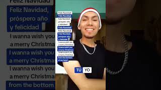 FELIZ NAVIDAD Karaoke  JULMER Especial Navidad 8 cantaconmigo josefeliciano [upl. by Kowtko]