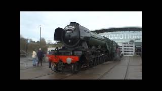 FLYING SCOTSMAN No 60103 LOCOMOTION MUSEUM SHILDON COUNTY DURHAM 16th DECEMBER 2023 [upl. by Oleta]