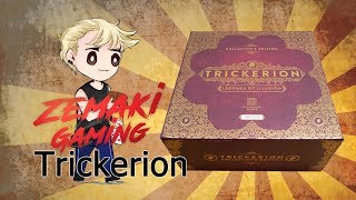 Trickerion  Solo Playthrough with Gaming Rules [upl. by Hafeenah733]