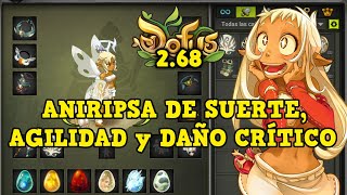 DOFUS 268 PROBANDO EL NUEVO ANIRIPSA DE SUERTE Y AGILIDAD  Koliseos 1vs1  Kuyvrosyt [upl. by Annasiul]