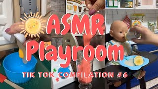 ASMR Playroom TikTok Compilation 6  Baking with Slime Slime Smoothie Baby Alive Breakfast [upl. by Rovner]