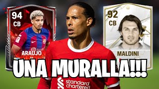 ESTÁS SON LAS MEJORES CARTAS DE DEFENSAS EN FC 24 MOBILE [upl. by Asiul948]