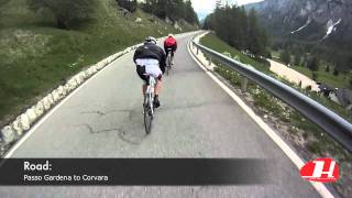 Maratona dles Dolomites  Passo Gardena [upl. by Leiru]