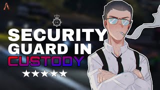 Angry Security Guard In CUSTODY  FivePD GTA V Roleplay [upl. by Soule]