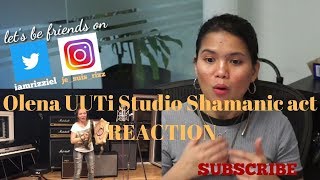 Olena UUTAi Studio Shamanic act REACTION [upl. by Noicpesnoc]