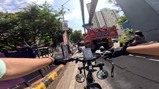 Mumbai Adventure on an Electric Cycle [upl. by Adiaj]