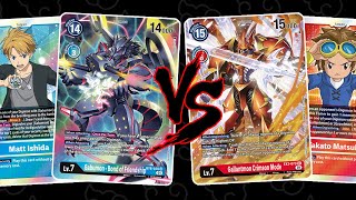 Gabumon  Bond of Friendship vs Gallantmon Digimon TCG BT15 [upl. by Leslee]