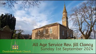 1st September 2024  All Age Service Rev Jill Clancy [upl. by Eitsirc]