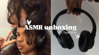 🤍ASMR Unboxing JBL Tune720bt  Асмр розпаковка JBL Tune720bt  Me Christina🤍🌨️ [upl. by Essiralc230]