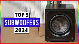 Top 5 Best Subwoofers of 2024  Which Subwoofer Should You Buy [upl. by Nylra545]