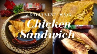 Chicken Sandwich  Grandma’s Recipe  Street Food  Easy amp Unique Recipe From Tubas Kitchen [upl. by Gemma]