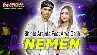 Shinta Arshinta Ft Arya Galih  Nemen  Official Music Video [upl. by Carmena]