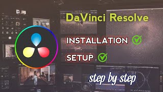 DaVinci Resolve Install amp setup  step by step guide to download davinci resolve on window [upl. by Rab]