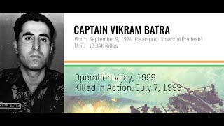 Param Vir Chakra Captain Vikram Batra [upl. by Ycniuqed]