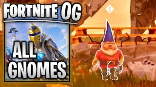 Fortnite OG  All Gnomes Locations [upl. by Ellahcim451]