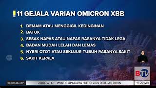 Gejala Terkena Virus Corona Subvarian Omicron XBB [upl. by Yrellav]