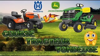 course tracteur tondeuse [upl. by Portia]