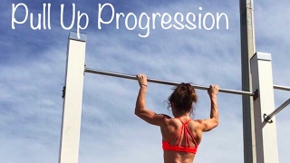 Pull Up Progression How to Get Your FIRST PULL UP [upl. by Yrailih]