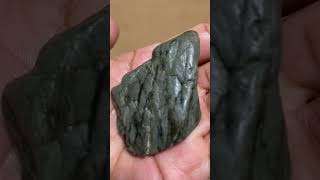 Petrified Wood Green Schist Ornament [upl. by Goldberg324]