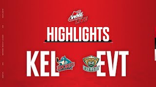 Kelowna Rockets at Everett Silvertips 315  WHL Highlights 202324 [upl. by Gloriana443]