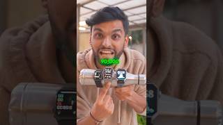 ₹7000 TechBurner Smartwatch vs ₹90000 Apple Watch Ultra vs ₹26000 Apple Watch SE [upl. by Charlean504]