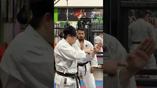 Difference between tate shuto amp shuto uke karate karatedo martialarts worldkarate Tiru Jr Katsu [upl. by Jerrie926]