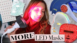 The BEST AntiAging LED Light Masks Part 2  Omnilux Celluma Joov Project E Beauty [upl. by Treiber]