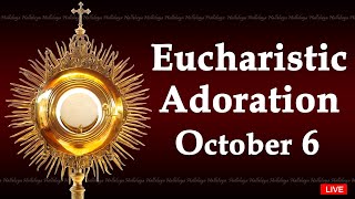 Powerful Eucharistic Adoration I Sunday October 6 2024 I 300 Pm [upl. by Luing]