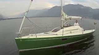 Torqueedo electric powered easy 27 sailboat [upl. by Kilar]