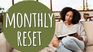 Monthly Reset Process Reflection Goals amp Actions [upl. by Cresida]