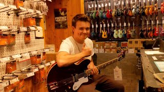 Pretending to be a beginner at Guitar Center [upl. by Ennair]