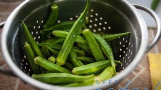 How to makeTasty deep fried Okra Snacks [upl. by Mcwilliams720]