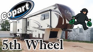 I Bought A Luxury 5th Wheel RV From Copart I Hate Thieves [upl. by Raddatz]