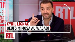 Cyril Lignac  les oeufs mimosa au wasabi [upl. by Wolfe]