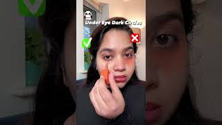 Dark Circles Colour Corrector Do and Don’t 🐼 [upl. by Aehtla]