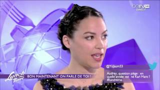 Audrey Vernon Lunch Time mardi 16 avril 2013 BeIn sport [upl. by Ardehs140]