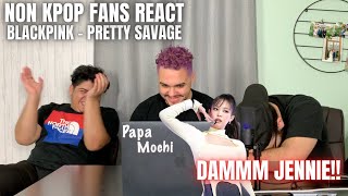 BLACKPINK PRETTY SAVAGE LIVE PERFORMANCE REACTION [upl. by Eixam]