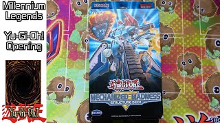 YuGiOh Mechanized Madness Structure Deck Opening amp Review [upl. by Aneehsat]