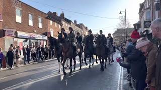 Boxing Day Hunt 2022 in Pershore Worcestershire England [upl. by Kristan]