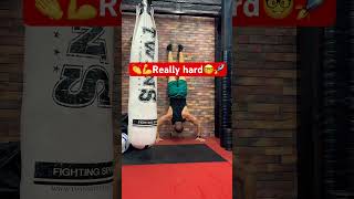 ☝️😱Shoulders pushUps gym motivation shoulder funny best [upl. by Fairley]