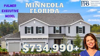 Landsea Homes Park View at the Hills in Minneola Florida Palmer Executive Model [upl. by Sumahs]