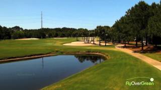 The Links Course at Sandestin  drone aerial video  Links  Hole17 [upl. by Allista]