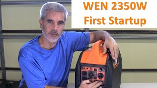 WEN56235i  2350W  First Startup and Burnin  Episode 2 [upl. by Siderf588]